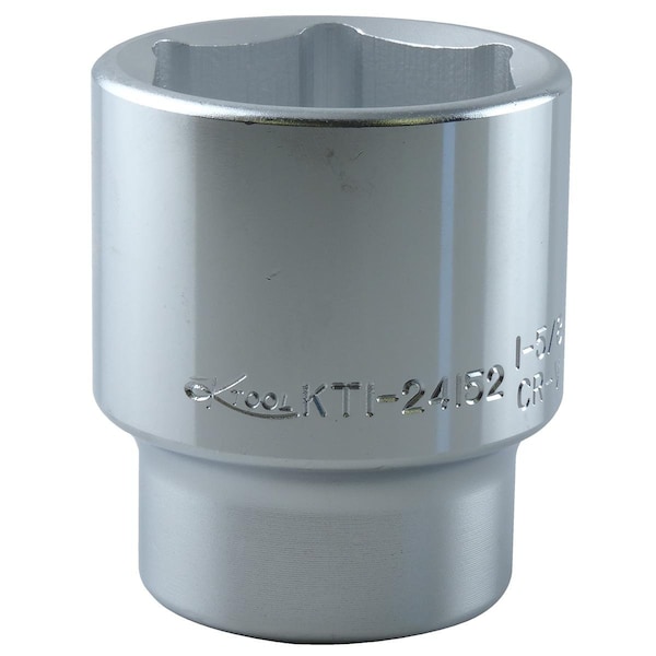 3/4" Drive, 1-5/8" SAE Socket, 6 Points, Stndrd 6Pt, Chrome 3/4"Dr, 1-5/8